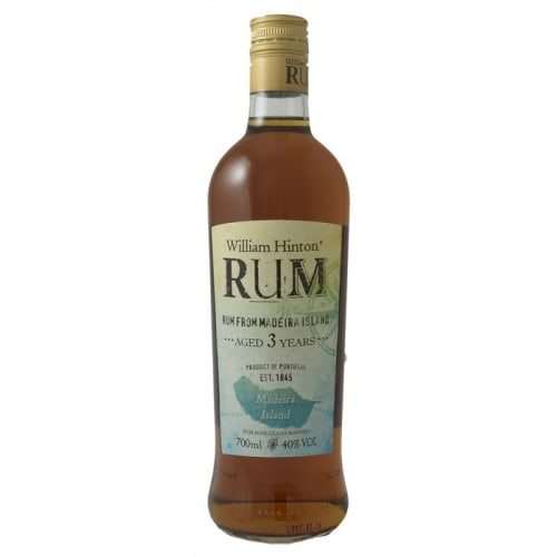 Rum Madeira William Hilton 3 Anos Escuro